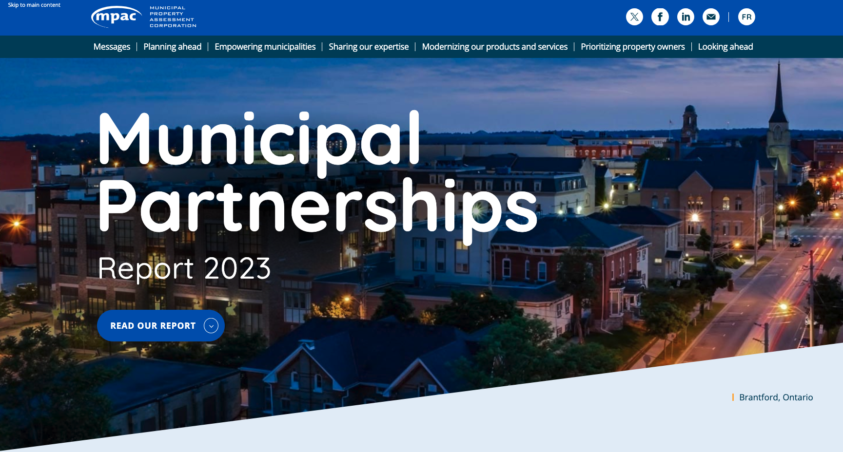 2023 Municipal Partnerships Report