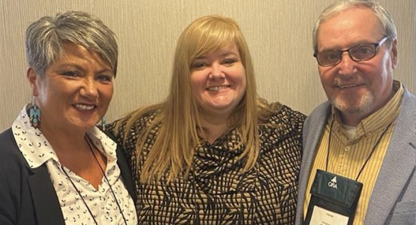 Pictured: (Left to Right) NOMA President, Wendy Landry, MPAC’s MSR Director, Mary Dawson-Cole and FONOM President, Danny Whalen.