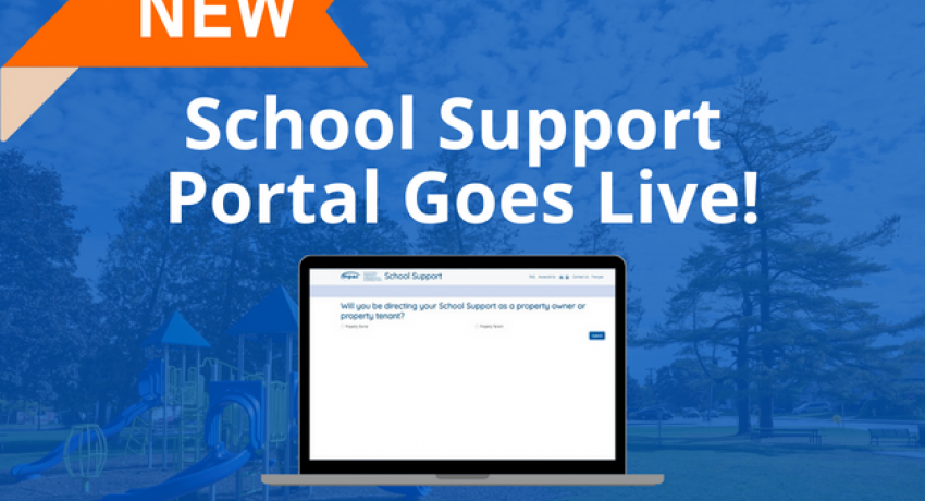 School Support portal goes live